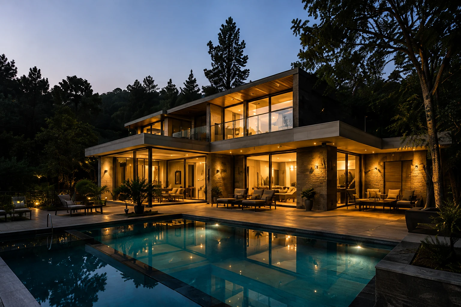 Destination villa exterior